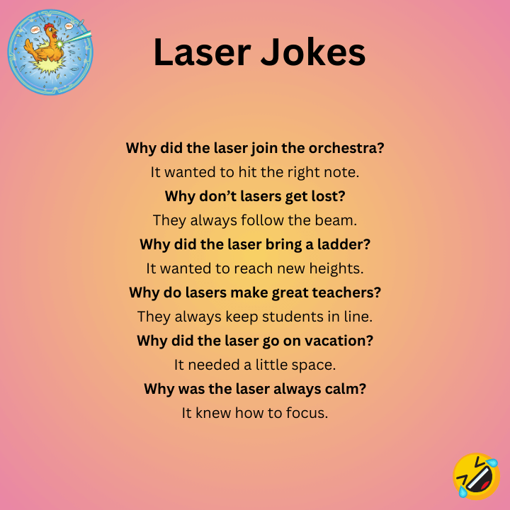 Short Laser Jokes