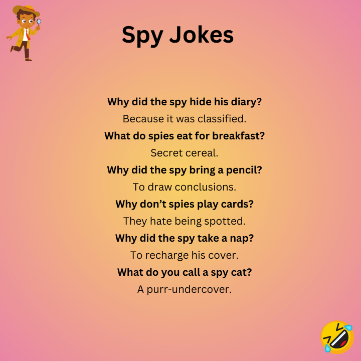 Short Spy Jokes 
