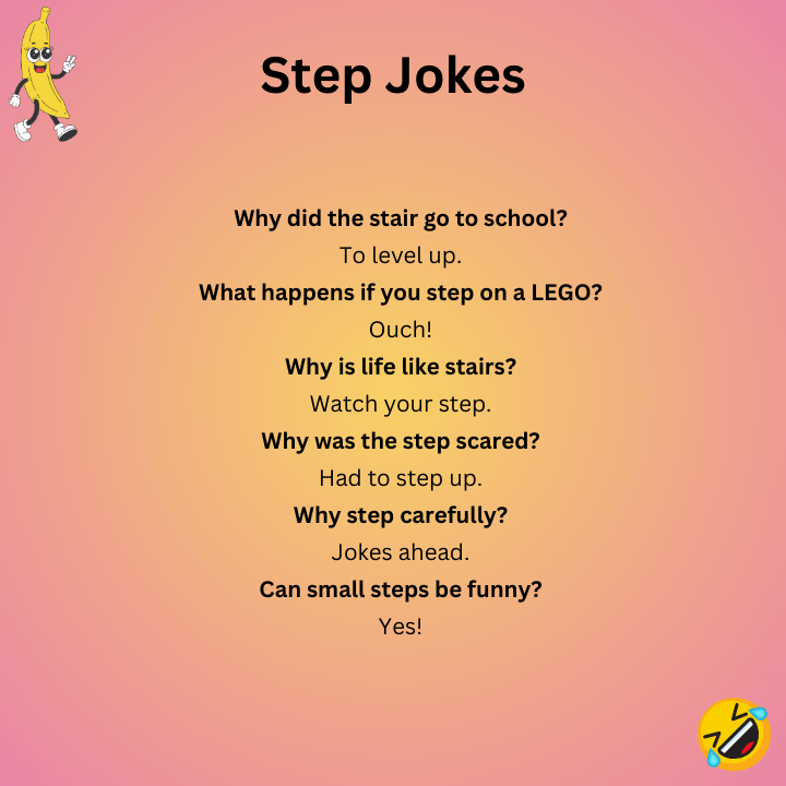 Short Step Jokes