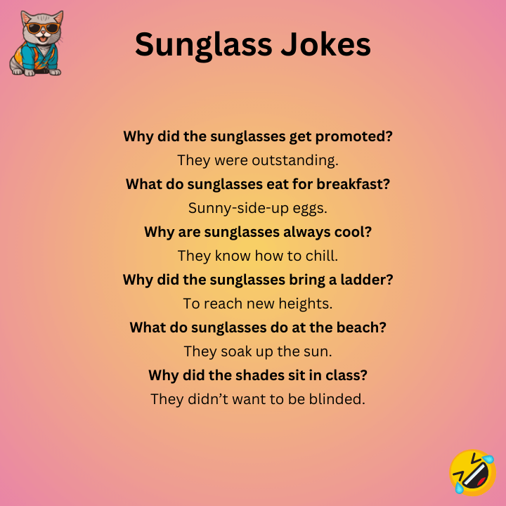 Short Sunglass Jokes