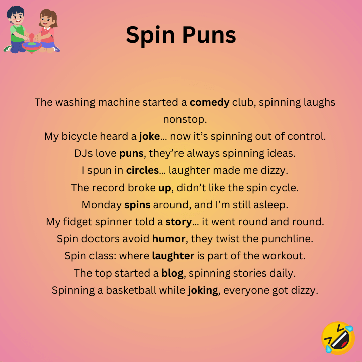 Spin Puns