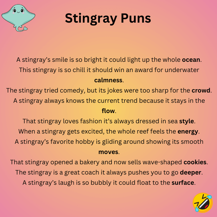 Stingray Puns One-Liners