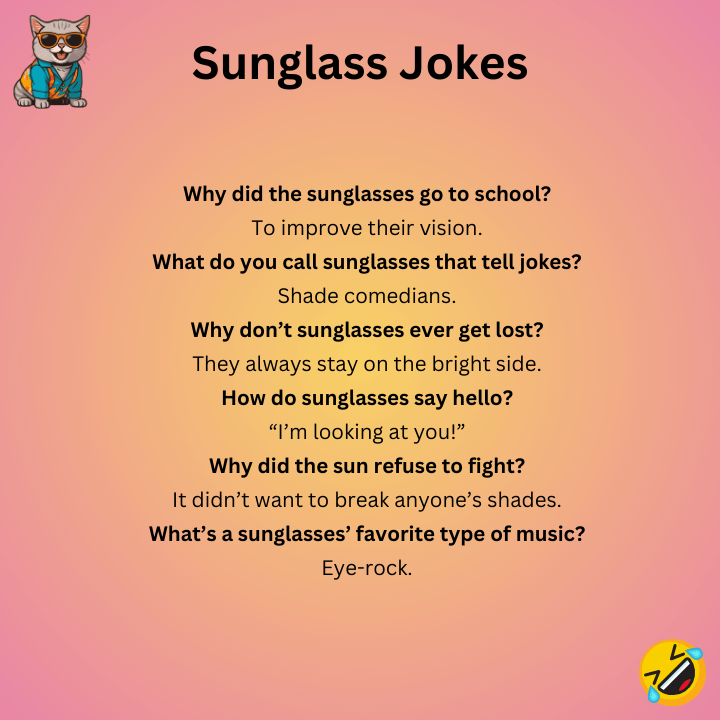 Sunglass Jokes