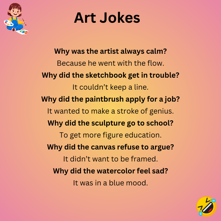 Art Dad Jokes
