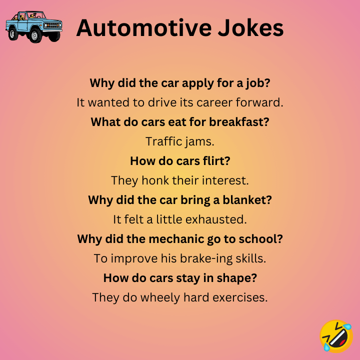 Automotive Jokes