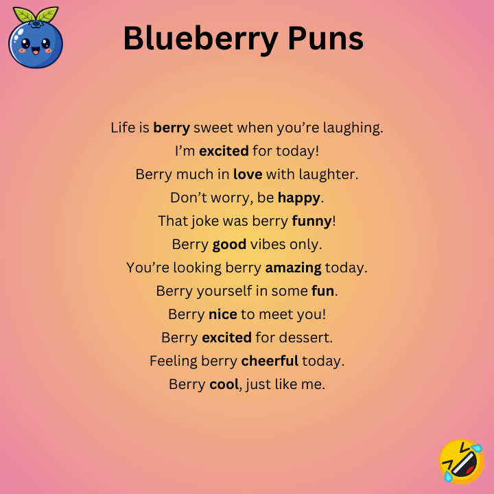 Blueberry Puns 