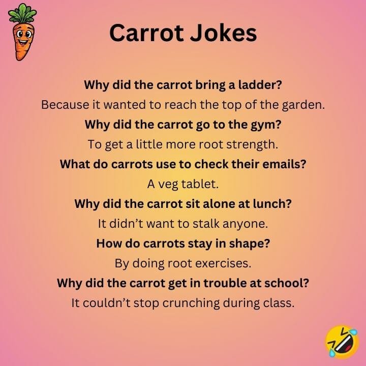 Carrot Dad Jokes