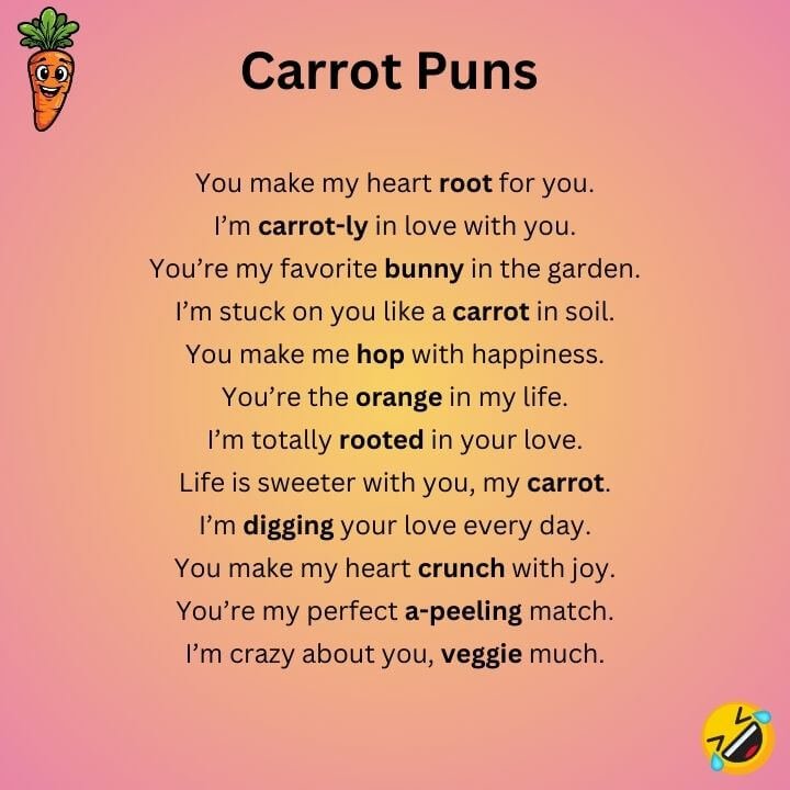 Carrot Love Puns