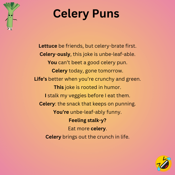 Celery Puns