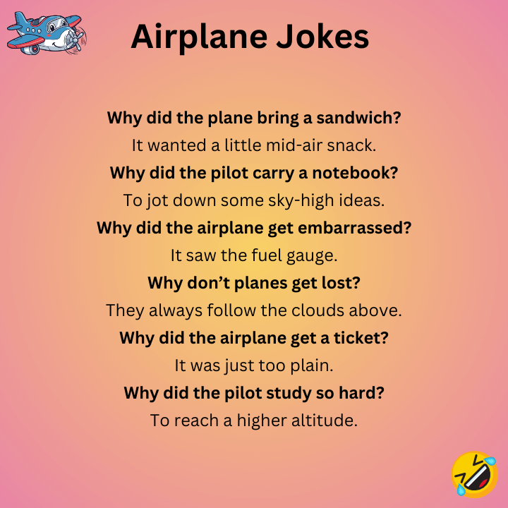 Funny Airplane Jokes 