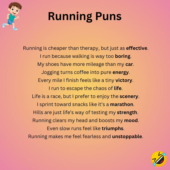 Funny Running Puns