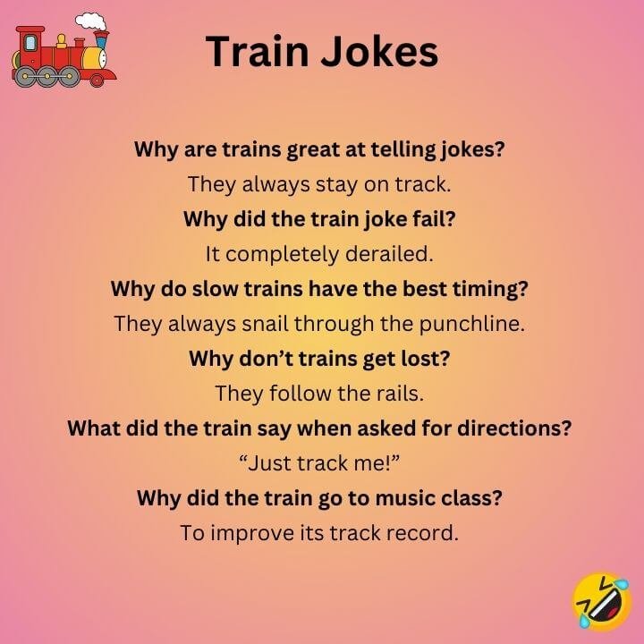 Funny Train Jokes