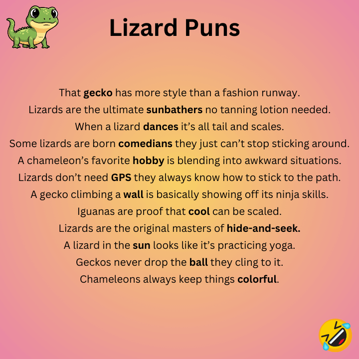 Lizard PunsÂ