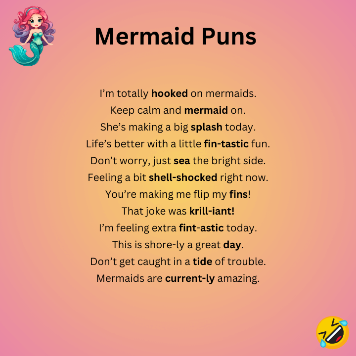 Mermaid Puns One-Liners