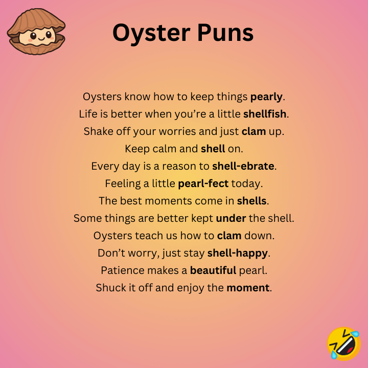Oyster Puns One-Liners