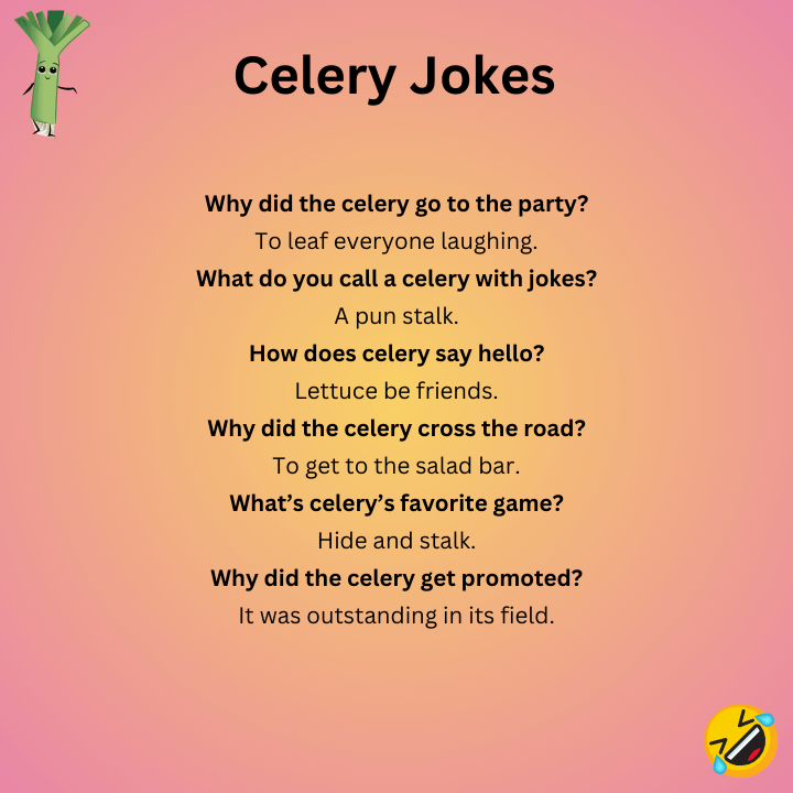 Short Celery Jokes