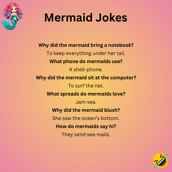 Short Mermaid Jokes
