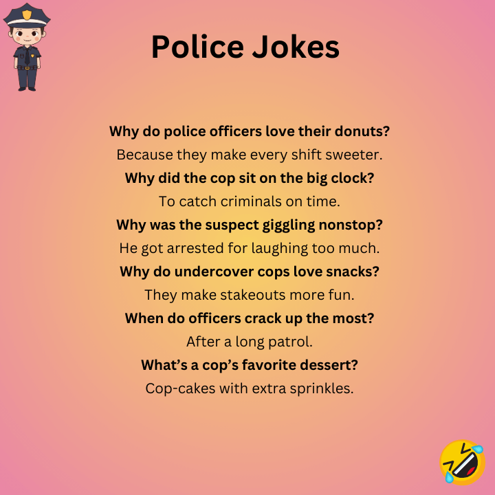 Short Police Jokes