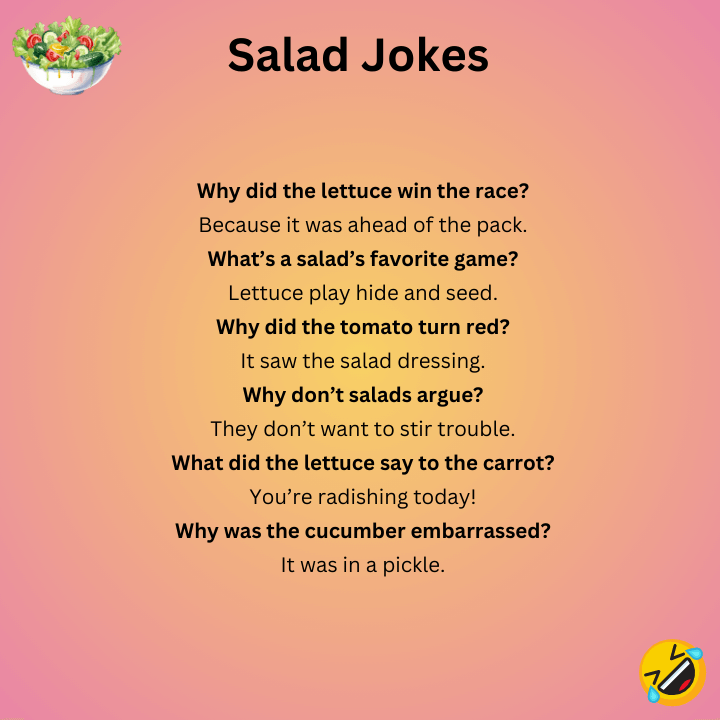 Short Salad Jokes