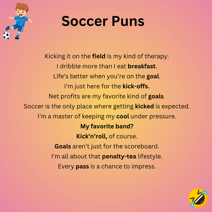 Soccer Puns  
