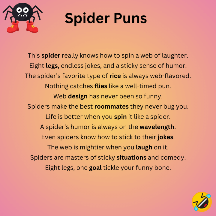 Spider Puns 