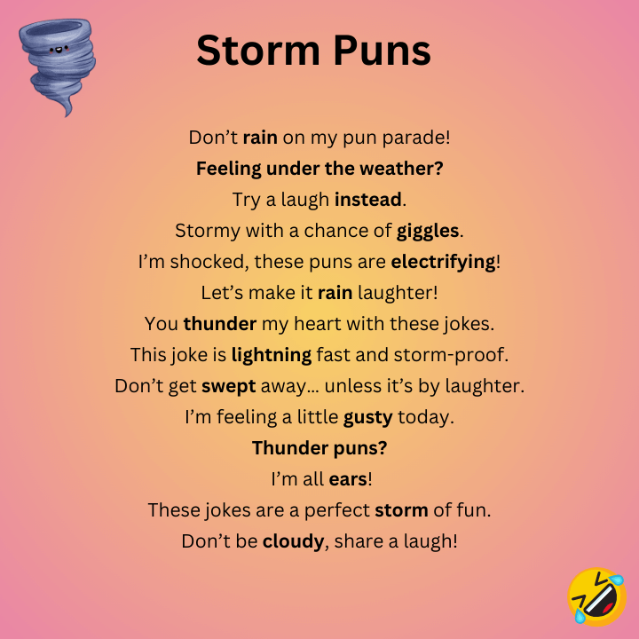 Storm Puns 