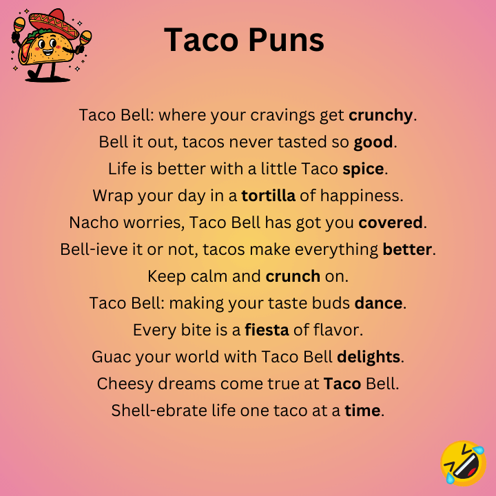 Taco Bell Puns 