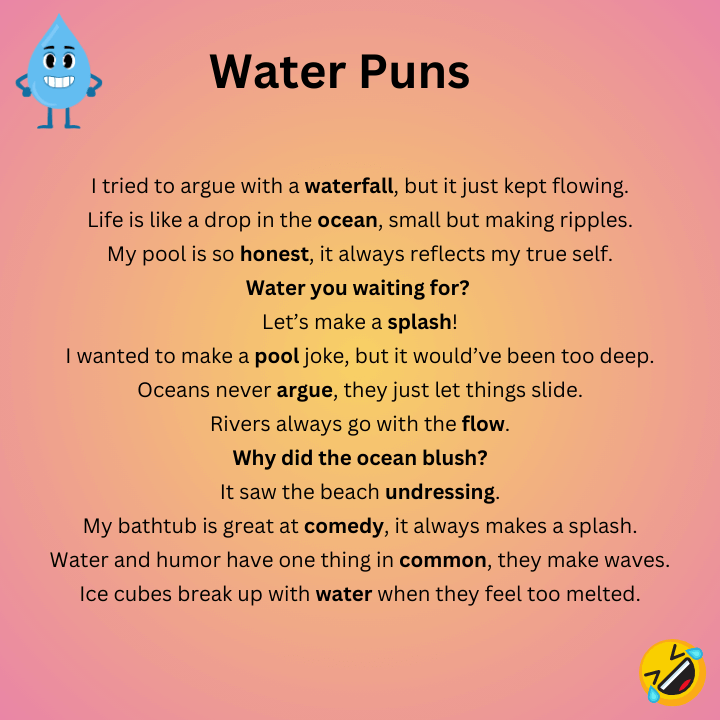 Water Puns  