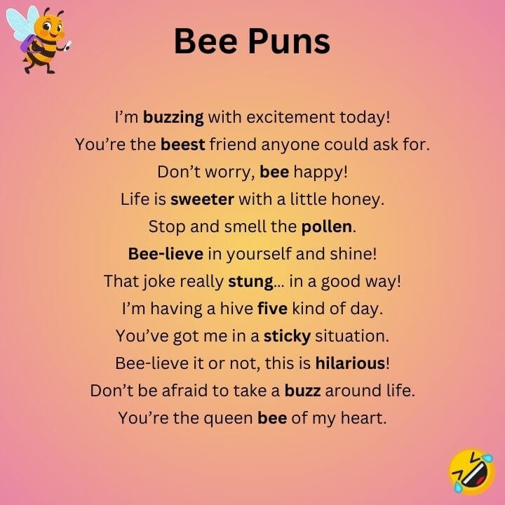 Bee Puns 
