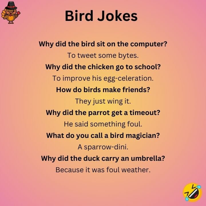 Bird Dad Jokes 