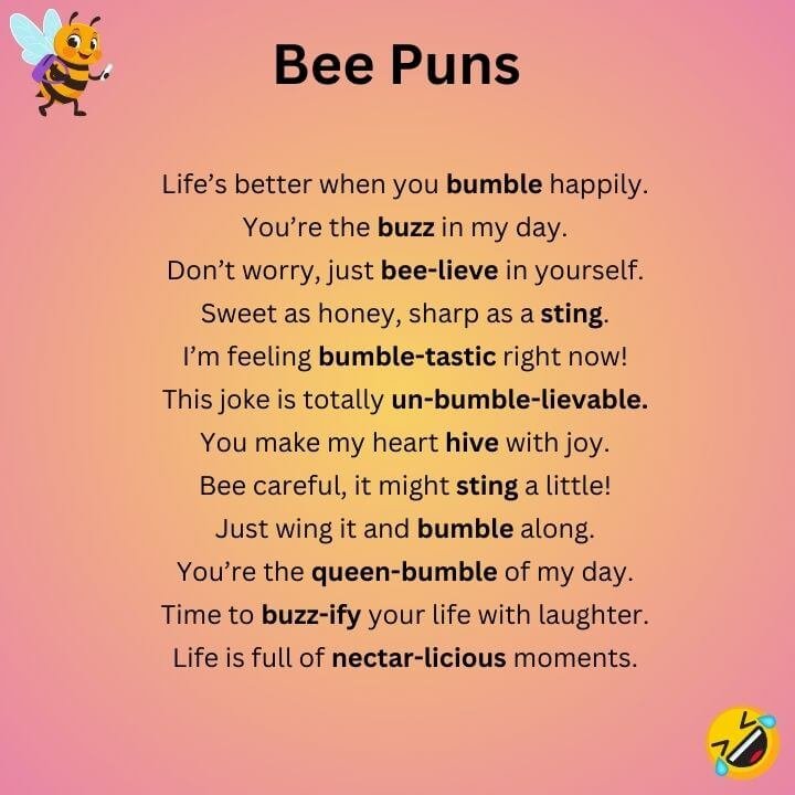 Bumblebee Puns