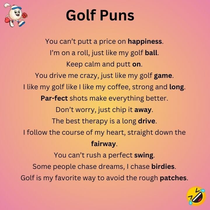 Clever Golf Puns 
