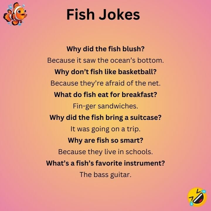 Corny Fish Jokes