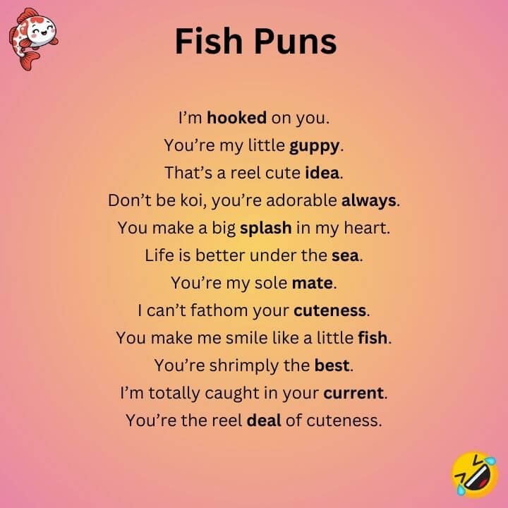 Cute Fish Puns