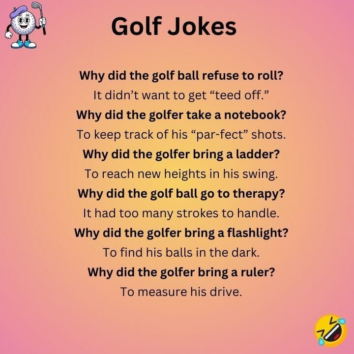 Dad Golf Jokes