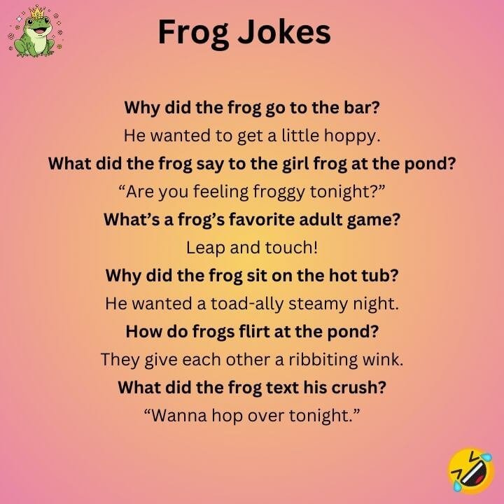 Dirty Frog Jokes 