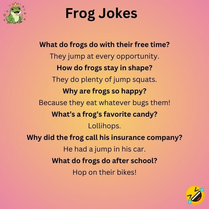 Frog Dad Jokes