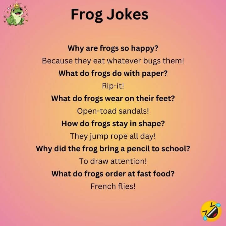 Funny Frog Jokes  