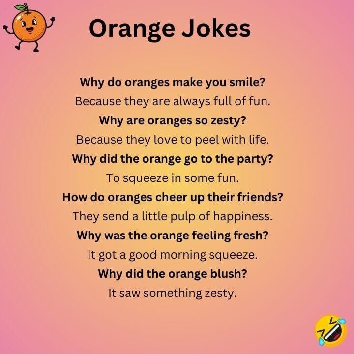 Funny Orange Jokes 