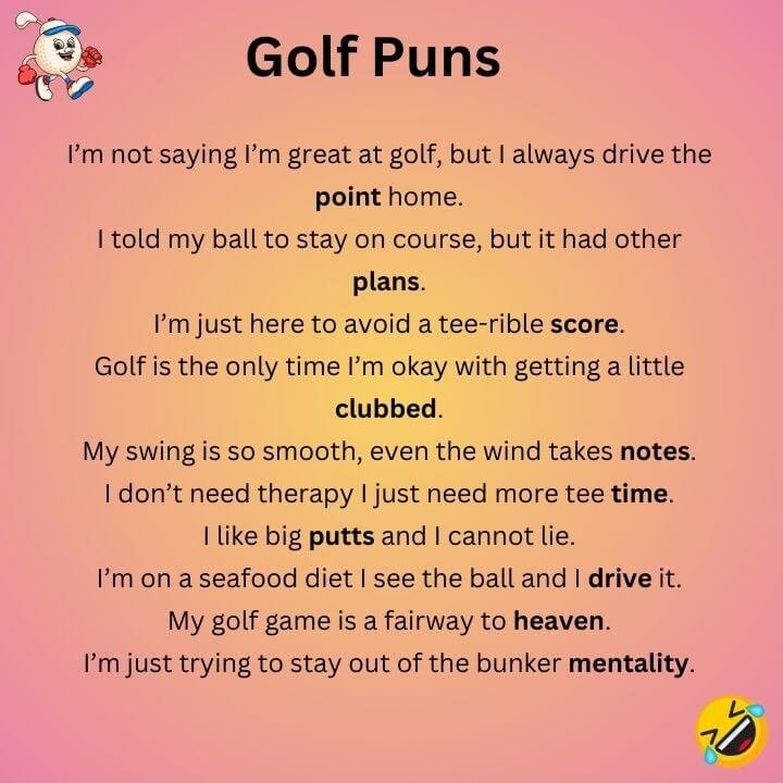 Golf Puns 