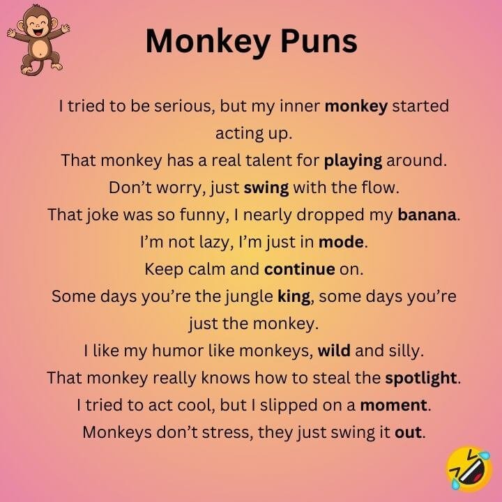 Monkey Puns