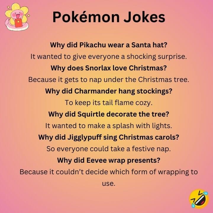 Pokémon Christmas Jokes