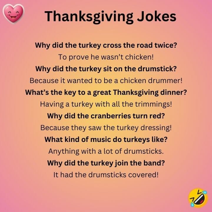 Thanksgiving Dad Jokes