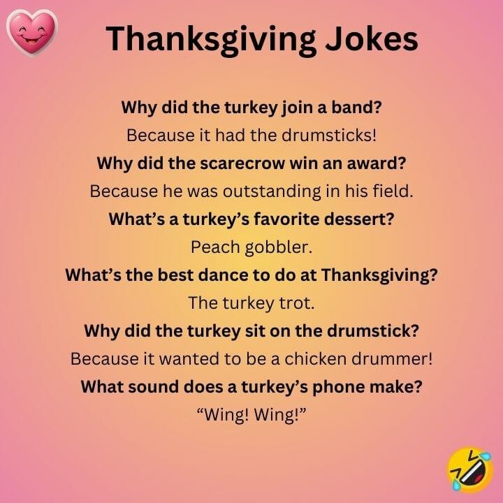 Thanksgiving Jokes  