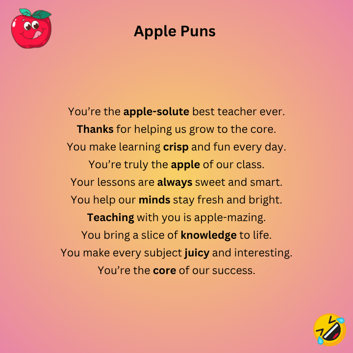 Apple Puns