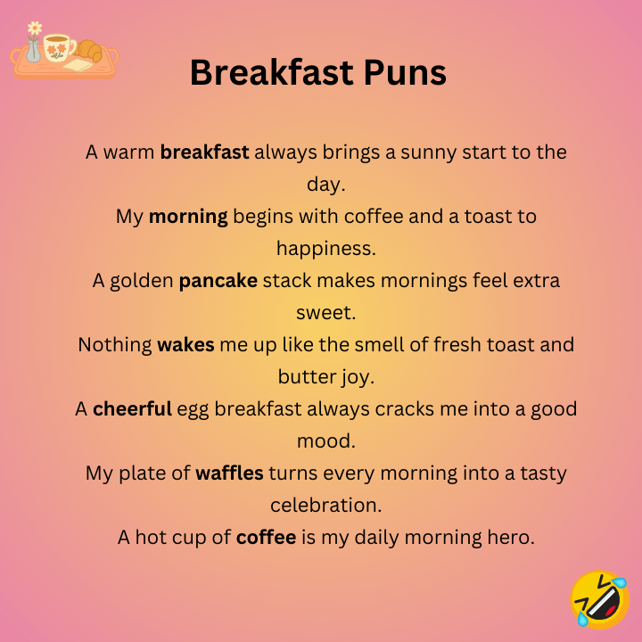 Breakfast Puns