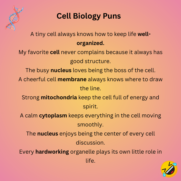 Cell Biology Puns