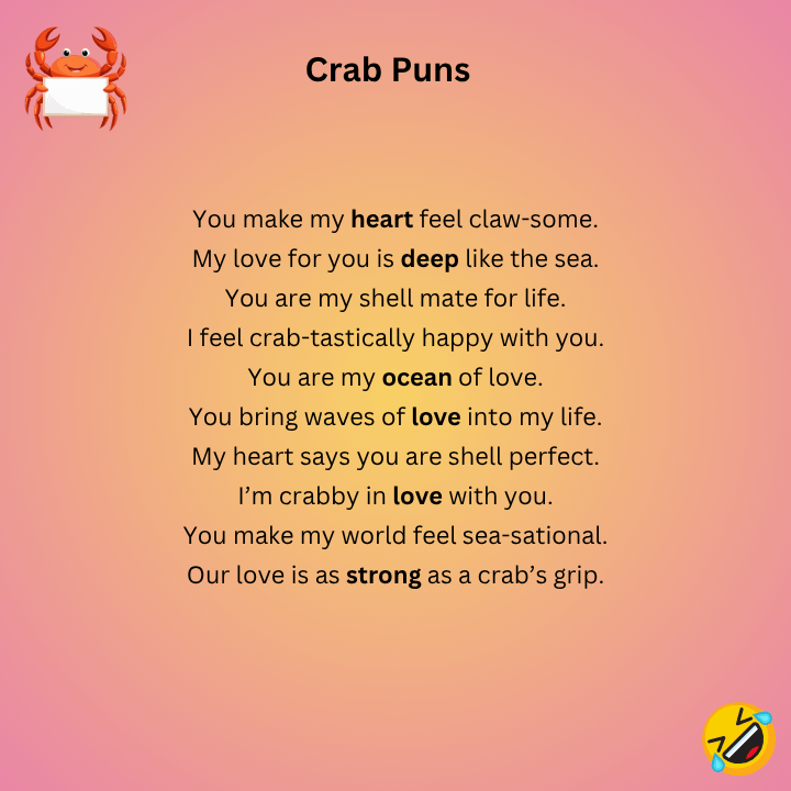 Crab Puns