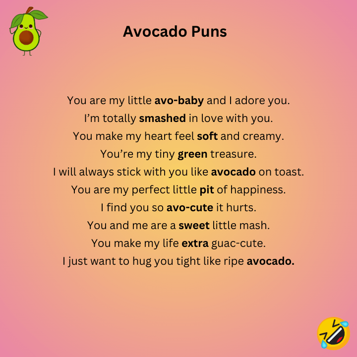 Avocado Puns