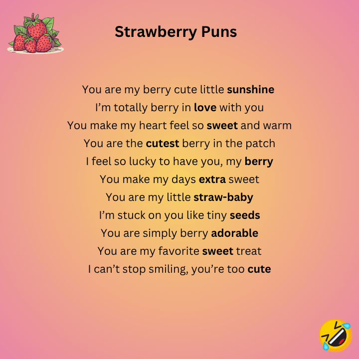 Strawberry Puns
